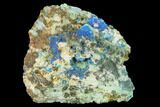 Vibrant Blue Chalcanthite - Mina Ojuela, Mexico #136850-2